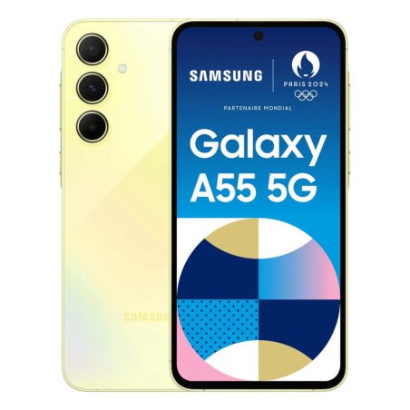 Descobre o Samsung Galaxy A55 5G 8GB/128GB Amarelo hoje mesmo!