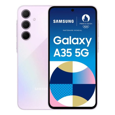 Compra o Samsung Galaxy A35 5G Lavanda 8GB/256GB Online Agora